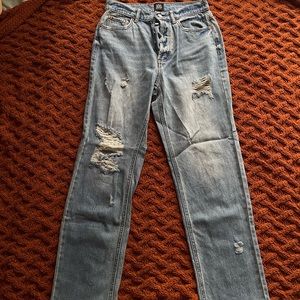 bdg urban outfitters slim straight jeans size 27